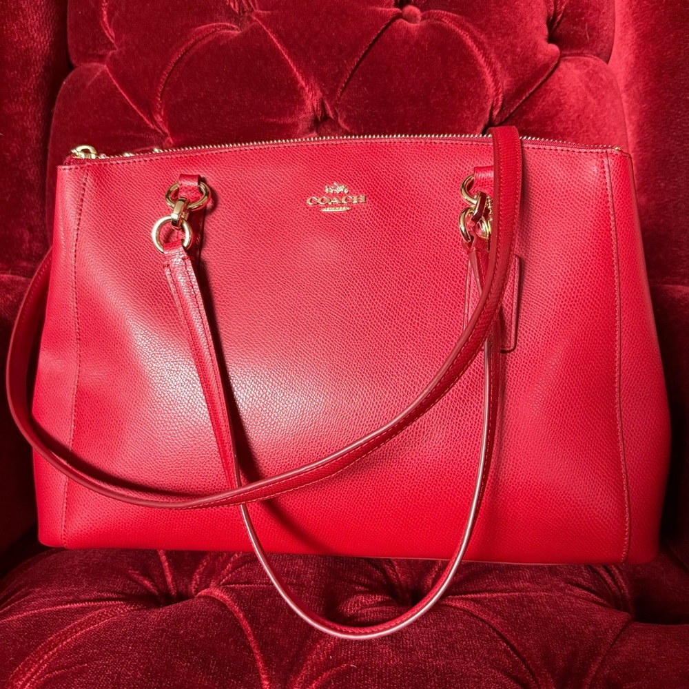 Coach - Christie Carryall - Red